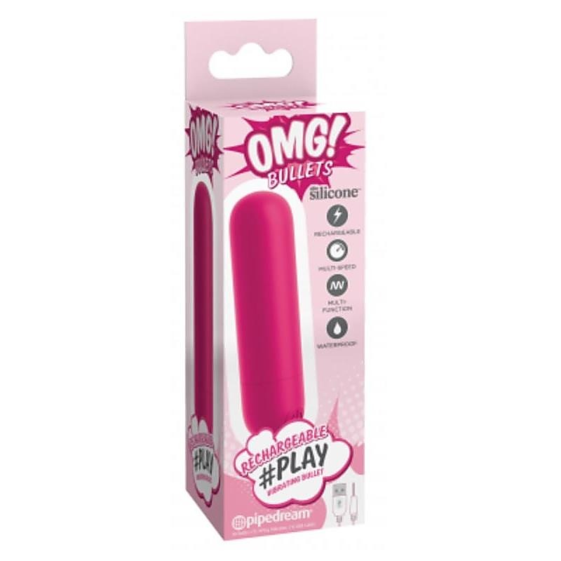 Pipedream OMG Bullets Rechargeable #Play Vibrating Bullet - Bullet Vibrators