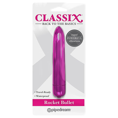 Classix Vibrating Rocket Bullet Massager by Pipedream - Bullet Vibrators
