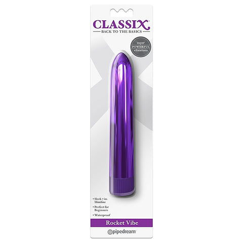 Classix Rocket Multi Functions Bullet Vibrator - Bullet Vibrators