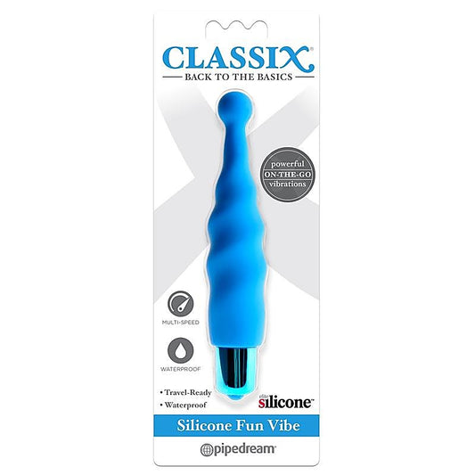 Pipedream Classix Silicone Fun Waterproof Bullet Vibrator - Bullet Vibrators
