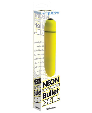 Pipedream Neon Luv Touch Bullet Vibrator XL - Finger and Tongue Vibrators