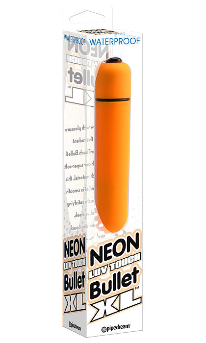 Pipedream Neon Luv Touch Bullet Vibrator XL Finger and Tongue Vibrators