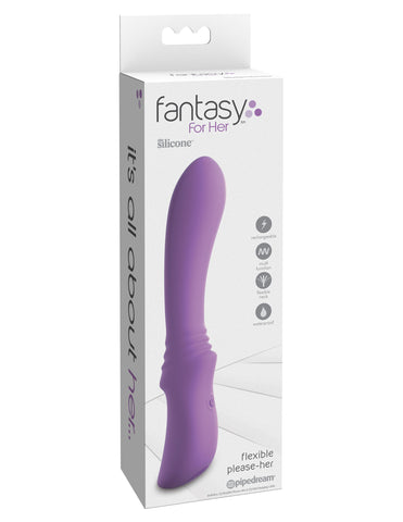 Fantasy For Her Flexible Please-Her G Spot Vibrator - G-Spot Vibrators