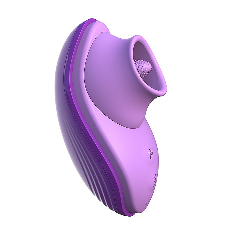 Fantasy For Her Silicone Fun Tongue Clitoral Vibrator - Clit Ticklers and Pulsators
