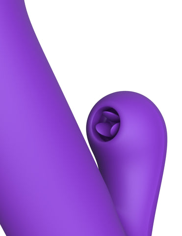 Fantasy For Her Super SoniX Thruster Rabbit Vibrator Purple - Rabbit Vibrators