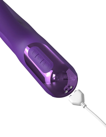 Fantasy For Her Super SoniX Thruster Rabbit Vibrator Purple - Rabbit Vibrators