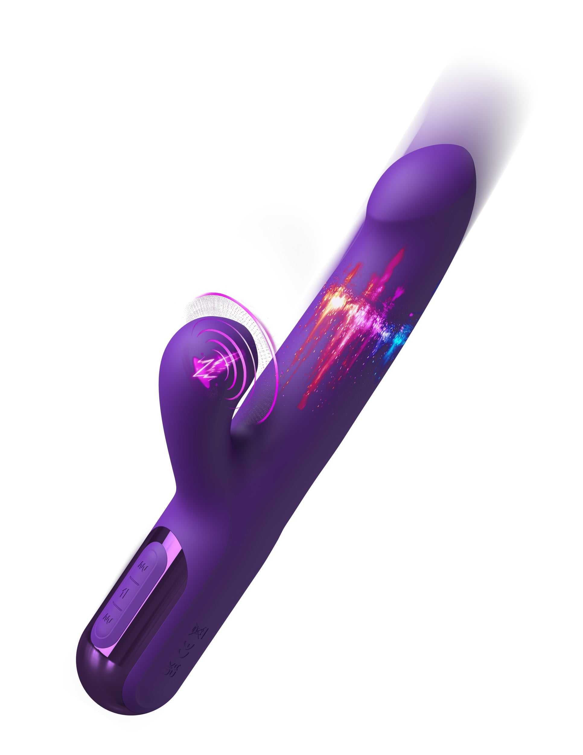 Fantasy For Her Super SoniX Thruster Rabbit Vibrator Purple Rabbit Vibrators