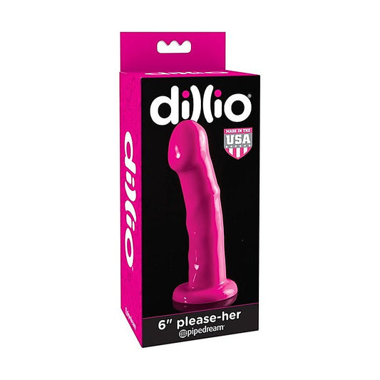Pipedream Dillio 6 inch Please-Her Suction Cup Dildo