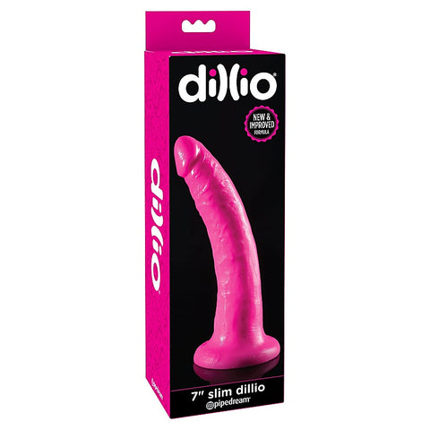 Pipedream Dillio Slim 7 inch Harness Compatible Dildo