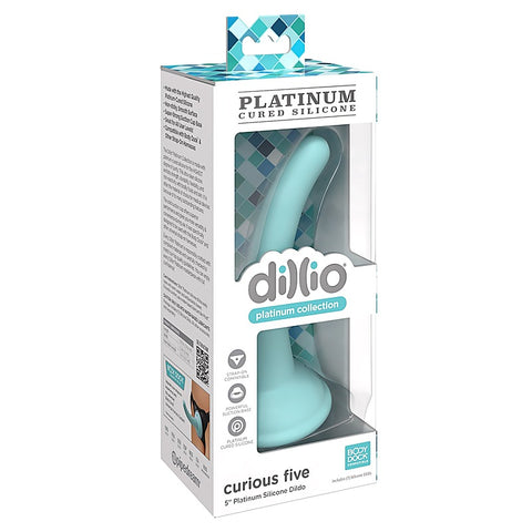 Dillio Platinum Curious Five Silicone Dildo by Pipedream - Realistic Dildos