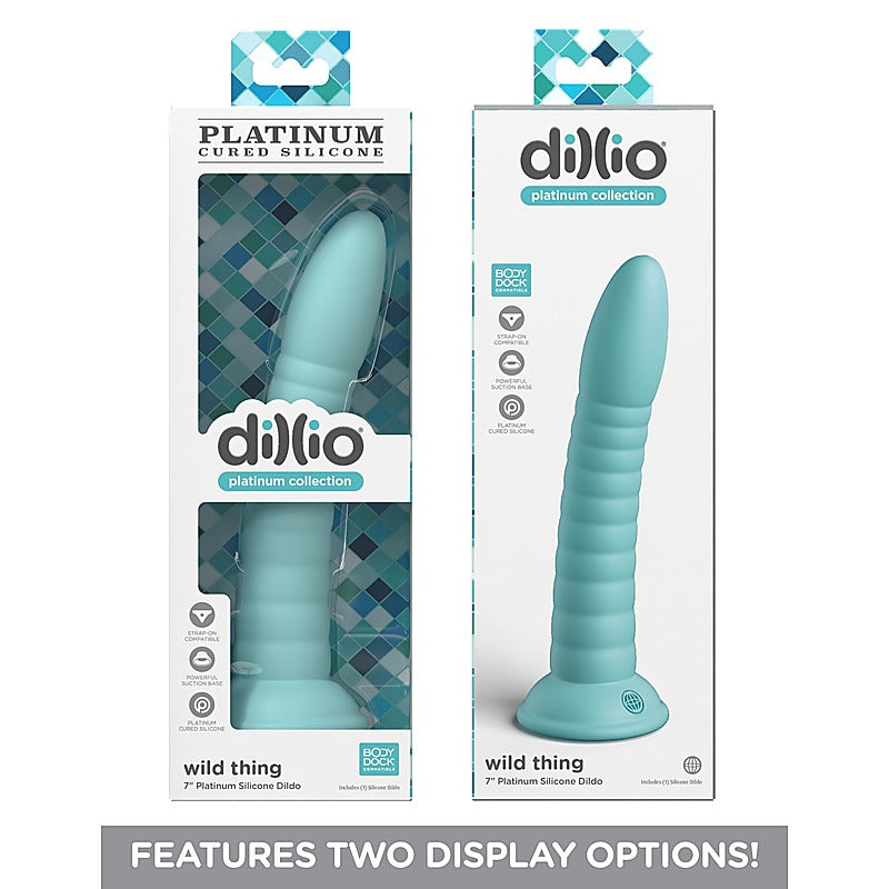 Dillio Platinum Wild Thing 7 Inch Silicone Dildo - Realistic Dildos