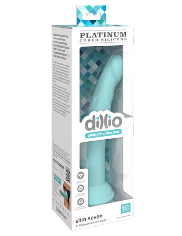 Pipedream Dillio Platinum Slim Seven 7 inch Strap-On Dildo - Realistic Dildos
