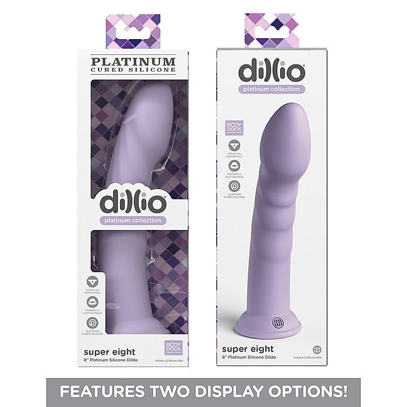 Dillio Platinum Super Eight by Pipedream Products - Realistic Dildos