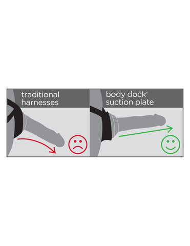 Dillio Platinum Body Dock SE 5 Inch Strap-On Pegging Kit - Strap On Sextoys