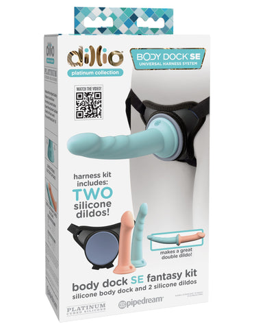 Dillio Platinum Body Dock SE 5 in. and 6 in. Strap-On Kit - Strap On Sextoys