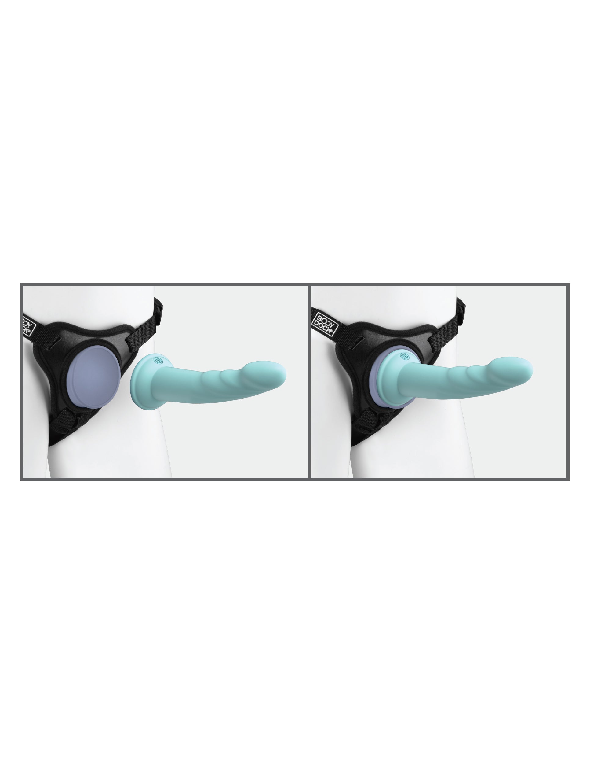 Dillio Platinum Body Dock SE 5 in. and 6 in. Strap-On Kit Strap On Sextoys
