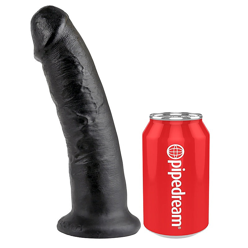 King Cock 9 Inch Realistic Dong with Suction Cup - Realistic Dildos