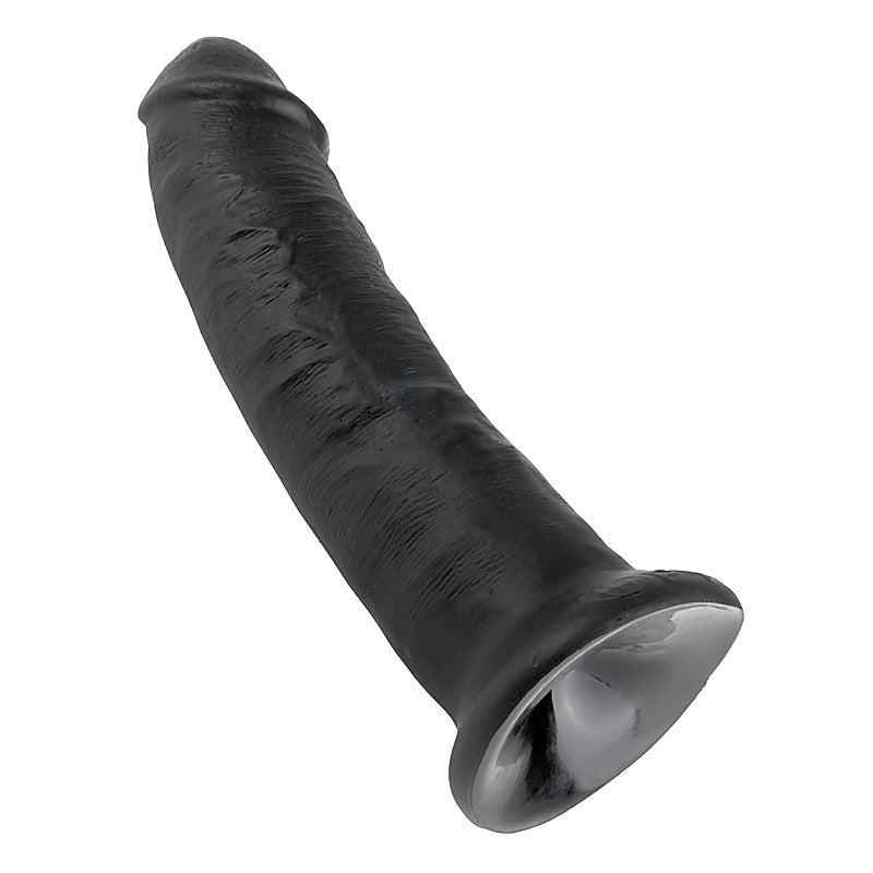 King Cock 9 Inch Realistic Dong with Suction Cup - Realistic Dildos
