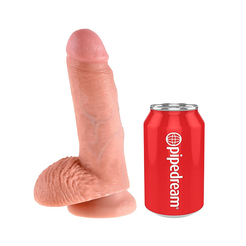 King Cock 7 Inch Cock With Balls by Pipedream Products - Realistic Dildos