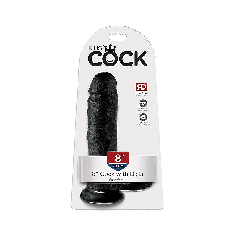 King Cock 8 Inch Realistic Dildo by Pipedream Products - Realistic Dildos