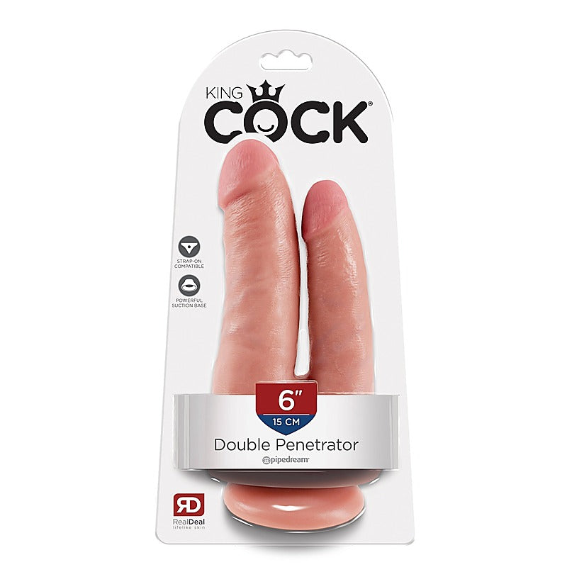 King Cock Double Penetrator - Double Ender