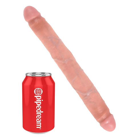 King Cock 12 Inch Slim Double Ender by Pipedream Products - Double Ender