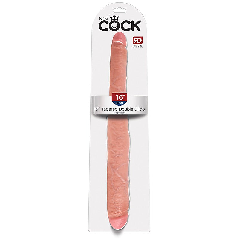 King Cock 16 Inch Tapered Tip Double Ender - Double Ender