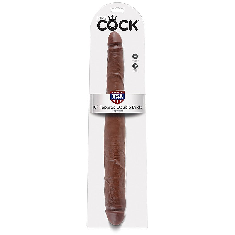 King Cock 16 Inch Tapered Tip Double Ender - Double Ender