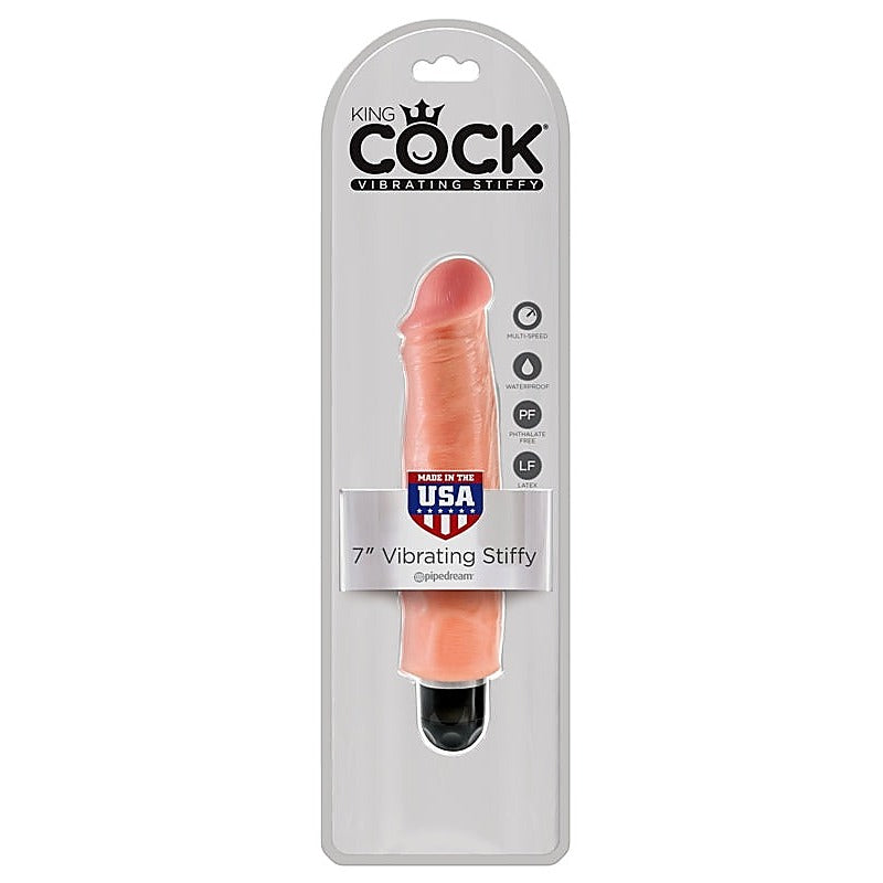 King Cock Vibrating Stiffy Dildo by Pipedream Products - Vibrating Dildos