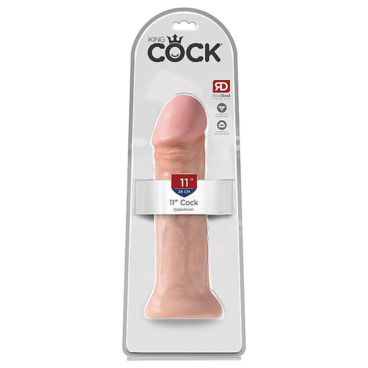 King Cock Suction Cup Base Realistic Dildo Flesh