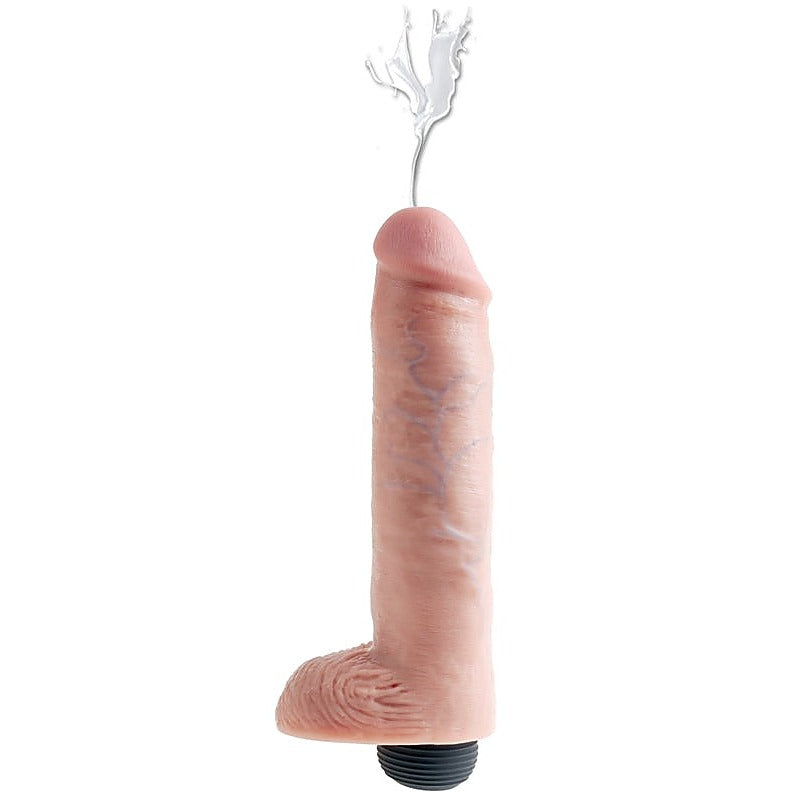 King Cock Squirting Realistic Cock with Balls - Realistic Dildos
