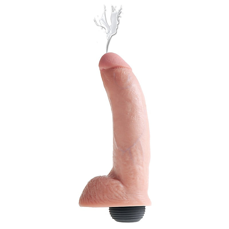 King Cock Squirting Realistic Cock with Balls - Realistic Dildos