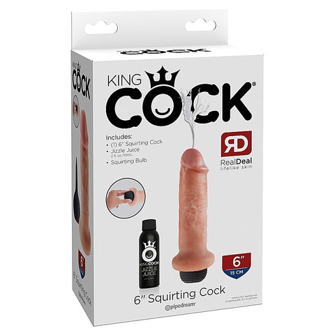 King Cock Realistic Squirting Cock by Pipedream Products - Realistic Dildos