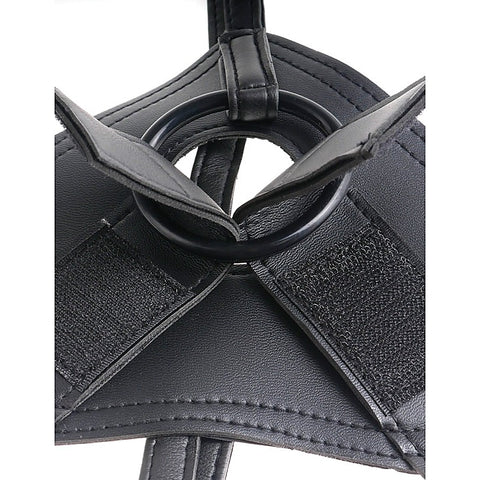 King Cock Strap-On Harness with Realistic Cock Flesh