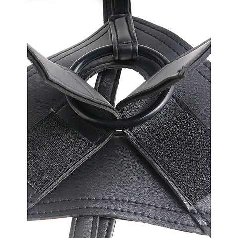 King Cock Strap-On Harness with Realistic Cock Flesh