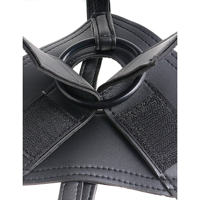 King Cock Strap-On Harness with 9 Inch Realistic Cock - Strap On Sextoys