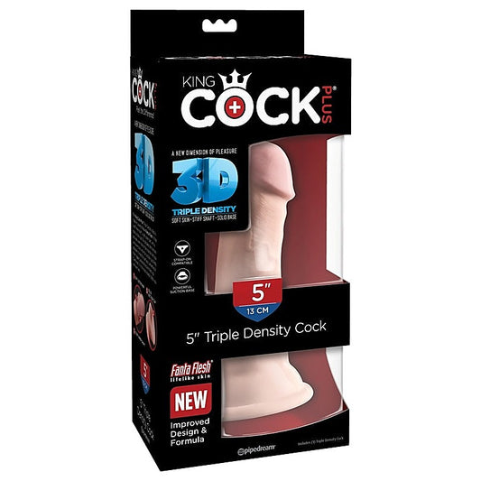 King Cock Plus Triple Density Realistic Feel Dildo