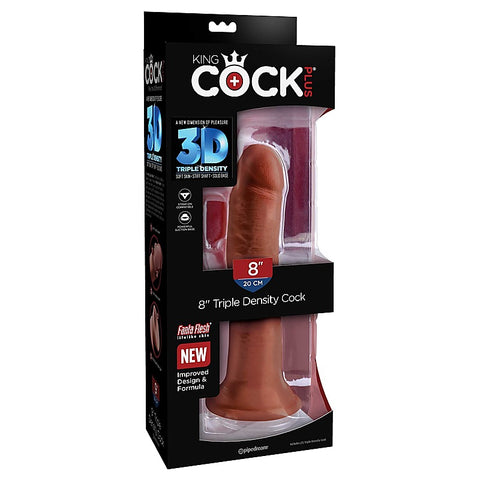 King Cock Plus Triple Density Realistic Dildo - Realistic Dildos