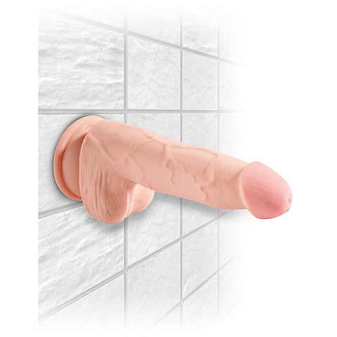 King Cock Plus Triple Density Realistic Cock with Balls - Realistic Dildos