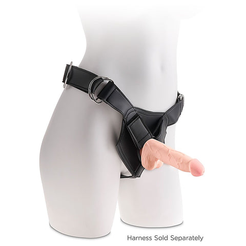 King Cock Plus Triple Density Realistic Cock with Balls - Realistic Dildos