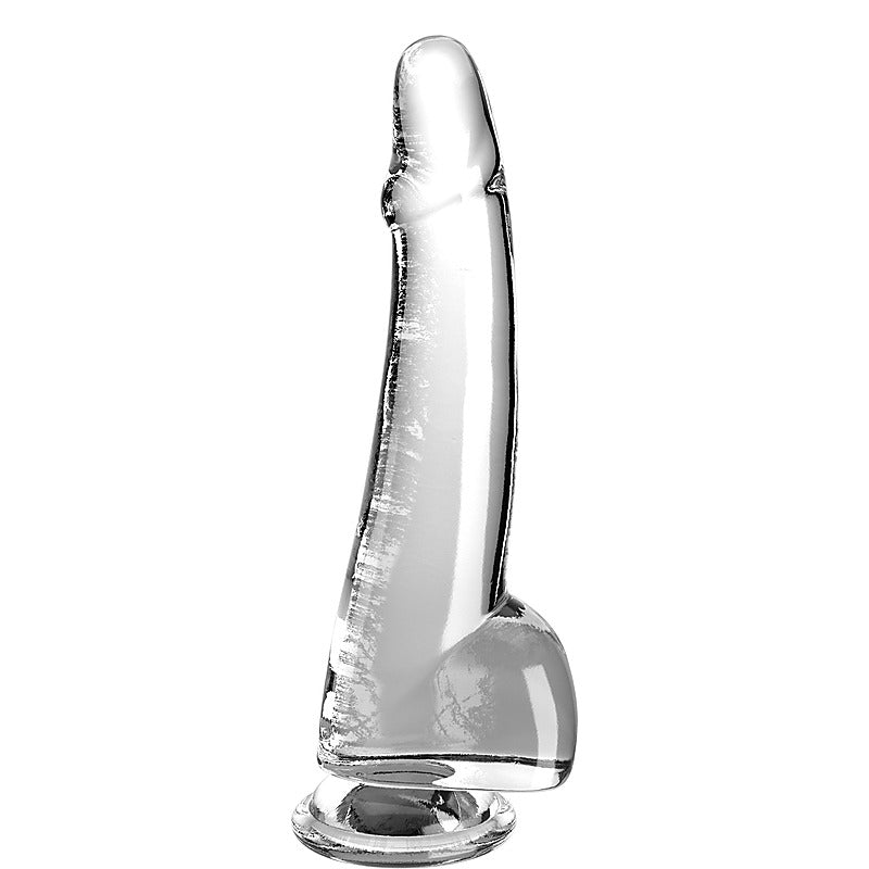 Premium King Cock Clear 10 Inch Realistic Dildo - Realistic Dildos