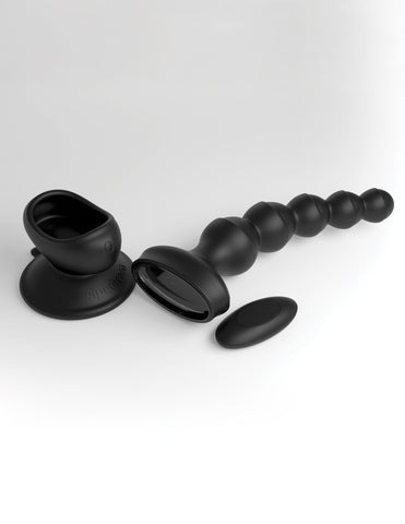 Pipedream 3Some Wall Banger Vibrating Anal Beads - Anal Beads and Balls