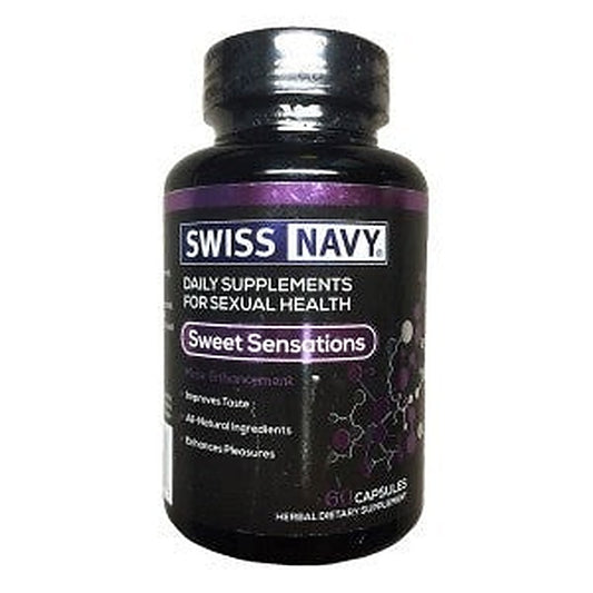 Swiss Navy Sweet Sensation Better Sex Capsules - Delay and Excite Sprays