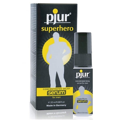 Professional-Grade Superhero Serum by Pjur - Delay and Excite Sprays