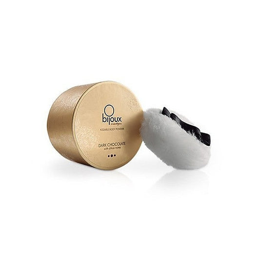 Bijoux Indiscrets Decadent Dark Chocolate Body Powder - Citrus-Infused Aphrodisiac Bliss - Sex Pheromones and Perfumes