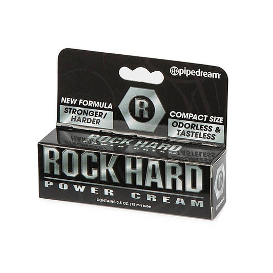 Pipedream Rock Hard Erection Enhancer Power Cream 15ml - Delay and Excite Sprays