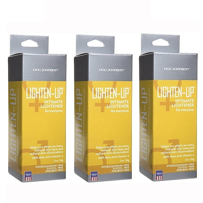 Lighten-Up Anal Lightening Cream by Doc Johnson - Delay and Excite Sprays