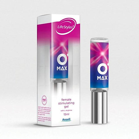O Max Intimate Gel by Ansell - Delay and Excite Sprays