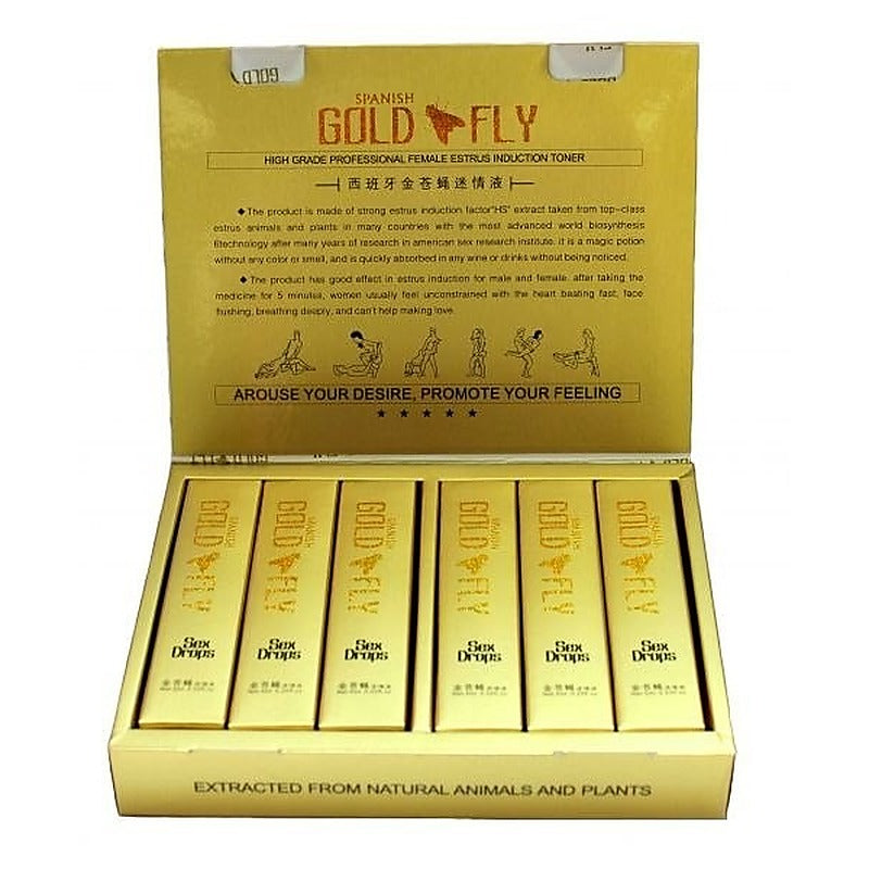 Premium Spanish Gold Fly Aphrodisiac by BDStyle - Delay and Excite Sprays