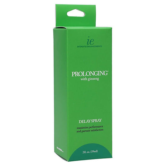 Doc Johnson Prolonging with Ginseng Male Delay Spray - Delay and Excite Sprays